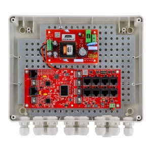 IP-8-20-L2 Zestaw do 8 kamer IP switch PoE 8P+2G
