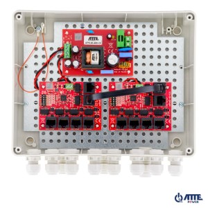 IP-9-11-L2 Zestaw do 9 kamer IP switch PoE 9P+1UP