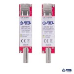 xCOAX3-SET Zestaw aktywnych konwerterów do transmisji Ethernet oraz PoE po koncentryku (Produkt zastąpiony przez: xCOAX4-SET) 