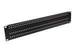 ADD-RACK2U1 Adapter montażowy RACK 19" 2U z otworowaniem prosty