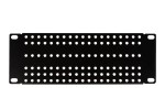 ADD-RACK10-2U1 Adapter montażowy RACK 10" 2U z otworowaniem prosty