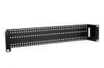 ADD-RACK2U2 Adapter montażowy RACK 19" 2U z otworowaniem cofnięty