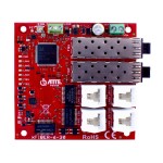 xFIBER-6-30-OF Switch PoE 4-portowy + 2 porty SFP
